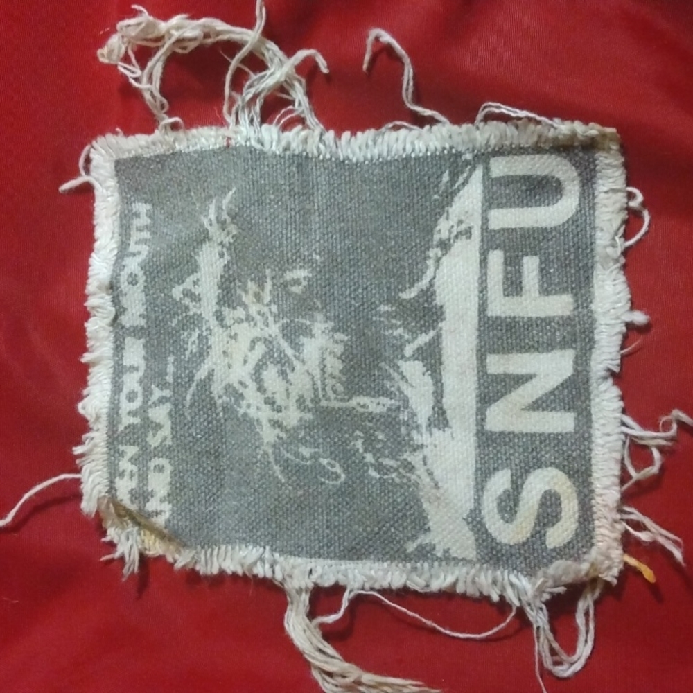 SNFU - Open your mouth and say... Patch